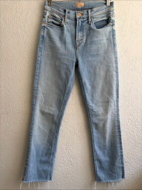 Mother Light Wash Women's Jeans - Classic Straight Fit